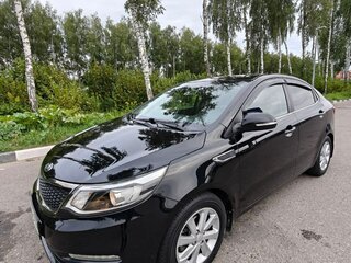 2016 Kia Rio III Рестайлинг, чёрный, 1000000 рублей, вид 4