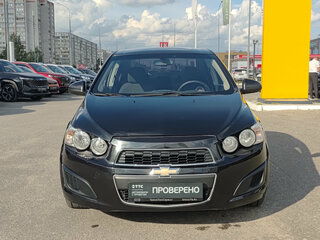 2012 Chevrolet Aveo II, чёрный, 585000 рублей, вид 2