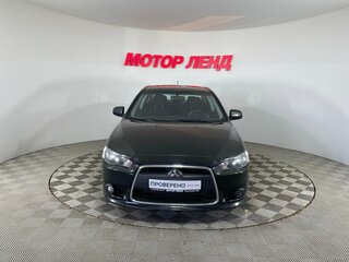 2012 Mitsubishi Lancer X Рестайлинг, чёрный, 691000 рублей, вид 2
