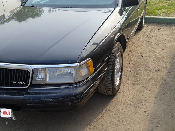 1993 Lincoln Continental VIII, чёрный, 800000 рублей
