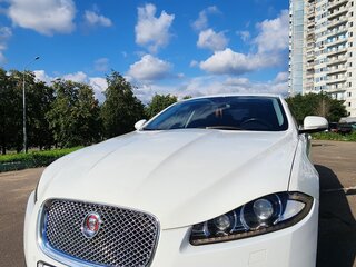 2014 Jaguar XF I Рестайлинг, белый, 1700000 рублей, вид 5