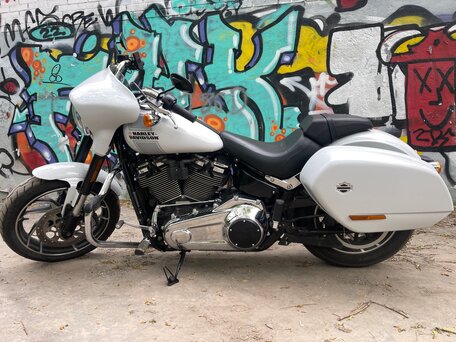 2021 Harley-Davidson Sport Glide, белый, 2200000 рублей, вид 1