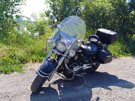 2008 Yamaha XVS1100, чёрный, 540000 рублей, вид 3