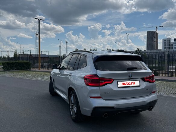 2019 BMW X3 20d xDrive III (G01), серебристый, 4600000 рублей - вид 7