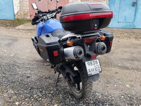 2006 Suzuki V-Strom 1000, синий, 410000 рублей, вид 3