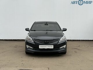 2016 Hyundai Solaris I Рестайлинг, чёрный, 970000 рублей, вид 2