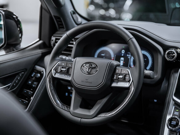 2026 Toyota Land Cruiser 300 Series, чёрный - вид 14