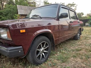 2008 Lada (ВАЗ) 2107, пурпурный, 200000 рублей, вид 5