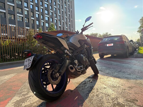 2018 Yamaha MT-09 (FZ-09), чёрный, 910000 рублей - вид 7