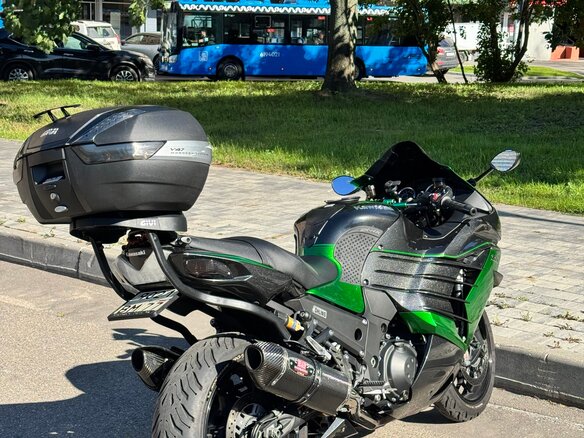 2018 Kawasaki ZZR 1400, зелёный, 1350000 рублей - вид 33