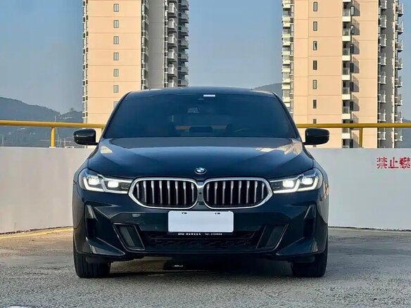 2022 BMW 6 серии 630i IV (G32) Рестайлинг, чёрный - вид 1