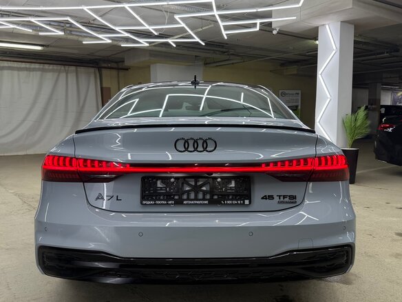 2024 Audi A7 L 45 TFSI II (4K), серый - вид 9