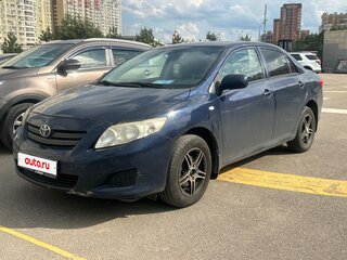2008 Toyota Corolla X (E140, E150), синий, 550000 рублей, вид 1