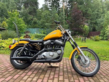 2000 Harley-Davidson Sportster 1200, жёлтый, 600000 рублей, вид 1