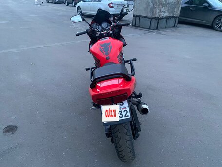 2002 Yamaha FZS600 Fazer, красный, 330000 рублей, вид 4