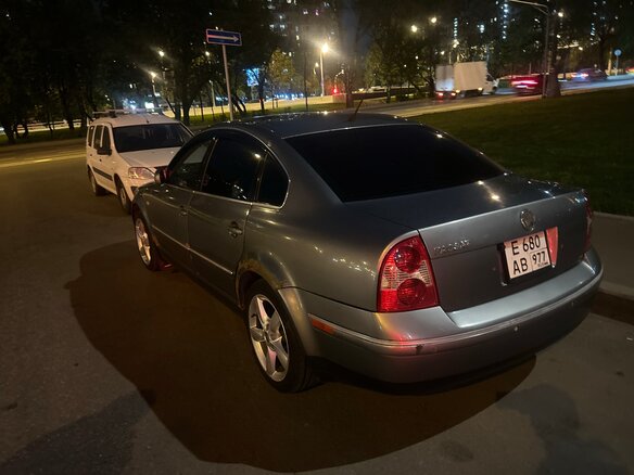 2002 Volkswagen Passat B5 Рестайлинг, серебристый, 285000 рублей - вид 11