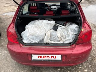 2007 Peugeot 307 I Рестайлинг, красный, 300000 рублей, вид 4
