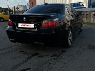 2005 BMW 5 серии 520i V (E60/E61), чёрный, 950000 рублей, вид 5