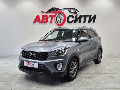 2020 Hyundai Creta I Рестайлинг, серый, 1885000 рублей, вид 3