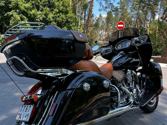 2015 Indian Roadmaster, чёрный, 1146215 рублей - вид 10