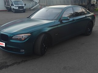 2011 BMW 7 серии 740d xDrive V (F01/F02/F04), зелёный, 1800000 рублей, вид 1