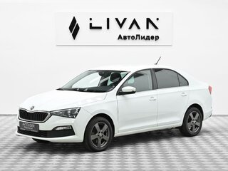 2021 Skoda Rapid II, белый, 1375000 рублей, вид 4
