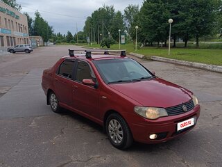 2009 Fiat Albea I Рестайлинг, красный, 145000 рублей, вид 2