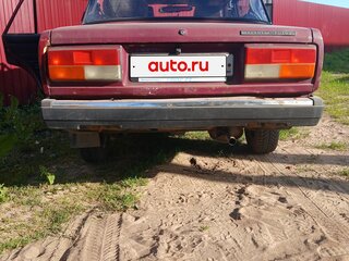 2004 Lada (ВАЗ) 2107, пурпурный, 110000 рублей, вид 4