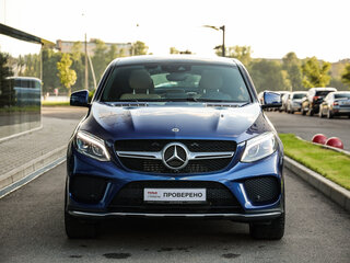 2018 Mercedes-Benz GLE Coupe 350 d I (C292), синий, 4077000 рублей, вид 4