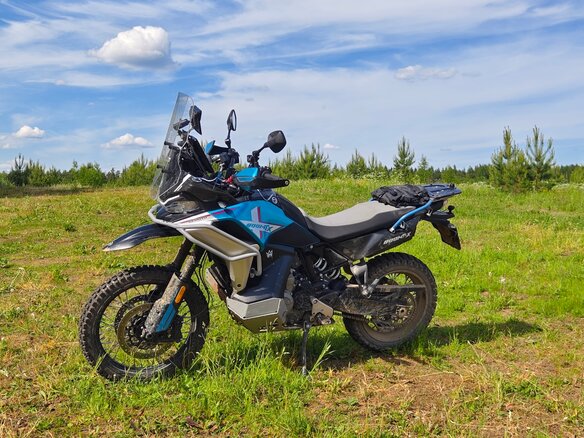 2025 CFMoto 800MT-X, голубой, 805000 рублей - вид 10