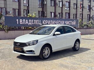 2023 Lada (ВАЗ) Vesta I Рестайлинг (NG), белый, 830000 рублей, вид 1
