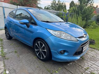 2008 Ford Fiesta Mk6, голубой, 620000 рублей, вид 2