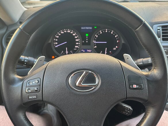 2006 Lexus IS 250 II, чёрный, 1300000 рублей - вид 9