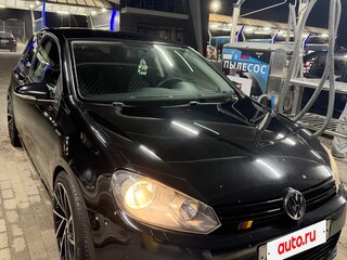2010 Volkswagen Golf BiFuel VI, чёрный, 630000 рублей, вид 3