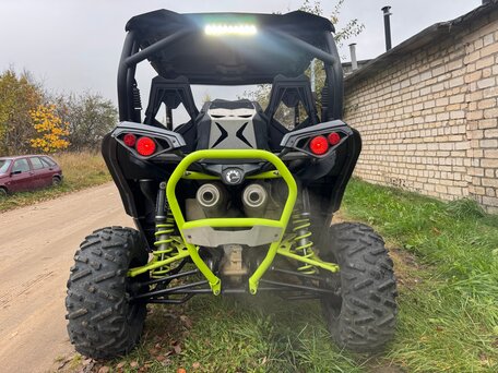 2015 BRP Can-Am Maverick X RS Turbo RR, чёрный, 1170000 рублей, вид 5