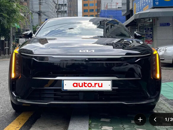 2026 Kia K8 I Рестайлинг, чёрный - вид 4