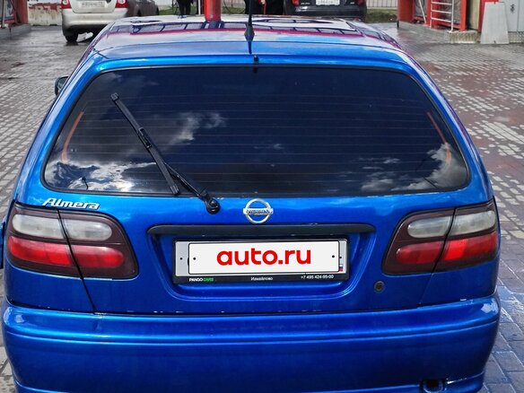 1999 Nissan Almera I (N15), синий, 100000 рублей - вид 1