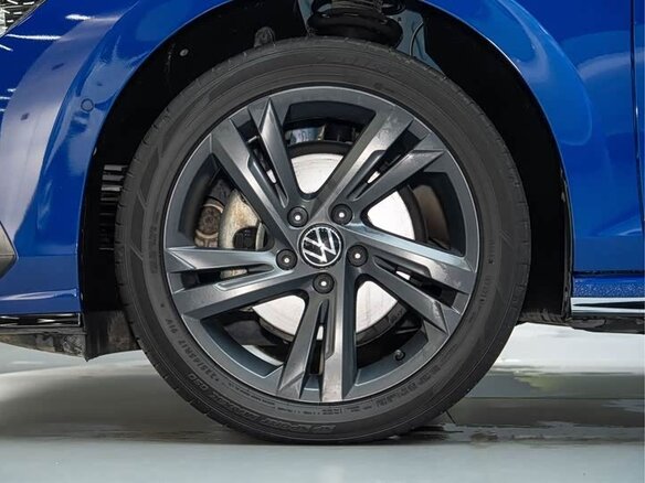 2022 Volkswagen Golf VIII, синий - вид 20