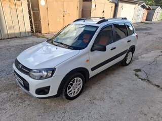 2015 Lada (ВАЗ) Kalina Cross II, белый, 595000 рублей, вид 1