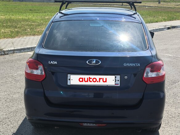 2016 Lada (ВАЗ) Granta I, синий, 320000 рублей - вид 5