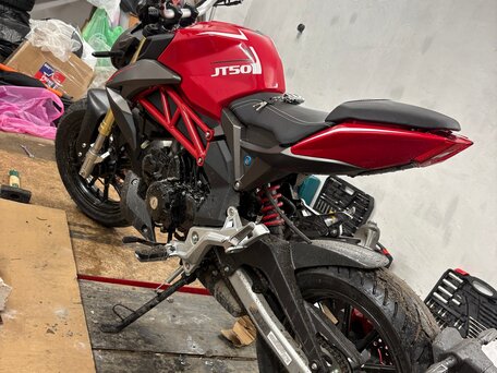 2025 E-Moto YH50QT, красный, 120000 рублей, вид 4