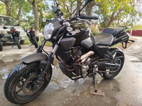 2009 Yamaha MT-03, чёрный, 410000 рублей - вид 12