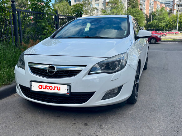 2012 Opel Astra J, белый, 945000 рублей - вид 6