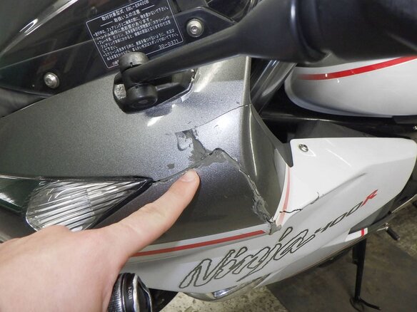 2013 Kawasaki ER-4F (Ninja 400R), белый, 349000 рублей - вид 15