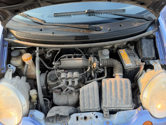 2009 Daewoo Matiz I Рестайлинг, синий, 190000 рублей - вид 15