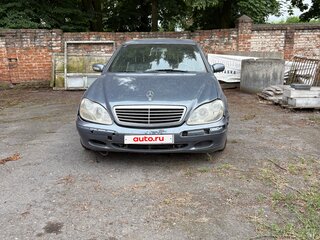 1999 Mercedes-Benz S-Класс 500 IV (W220), голубой, 320000 рублей, вид 2