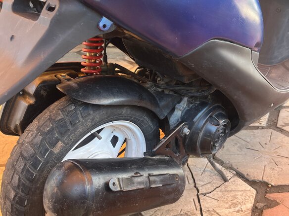 2005 Honda Dio, голубой, 44000 рублей - вид 6