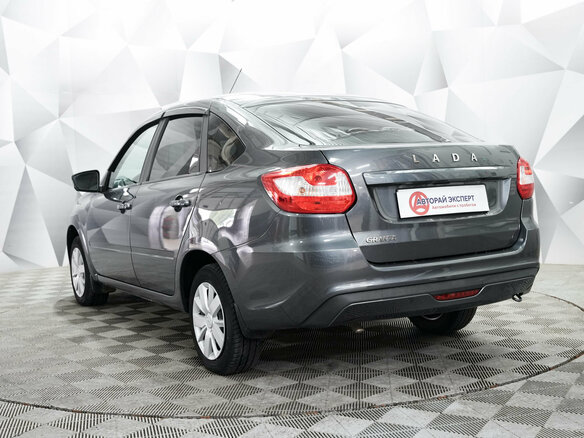 2022 Lada (ВАЗ) Granta I Рестайлинг, серый - вид 2