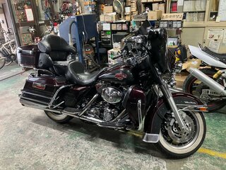 2004 Harley-Davidson Electra Glide, фиолетовый, 777000 рублей, вид 2