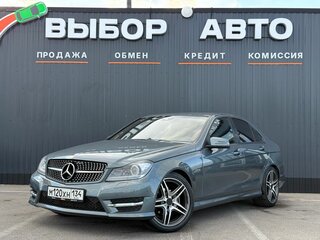 2011 Mercedes-Benz C-Класс 180 BlueEFFICIENCY III (W204) Рестайлинг, серый, 1209000 рублей, вид 1